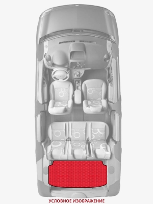 ЭВА коврики «Queen Lux» багажник для Nissan 200SX